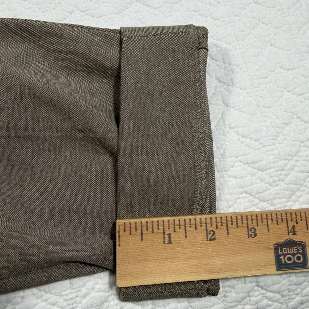 Banana Republic‎ Tailored Fit Mens Dress Pants 33x32 (34x29.5) Tapered Leg Taupe
